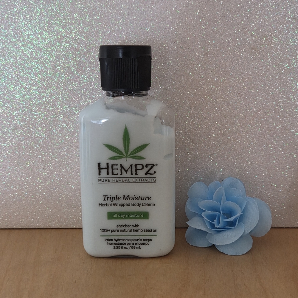 Hempz Triple Moisture Herbal Whipped Body Crème NWT